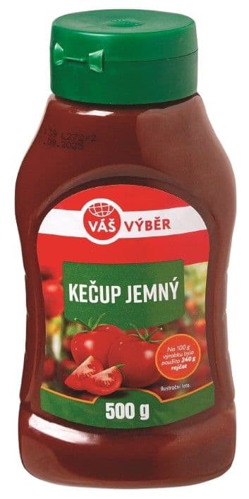 Váš Výběr Kečup jemný 500g