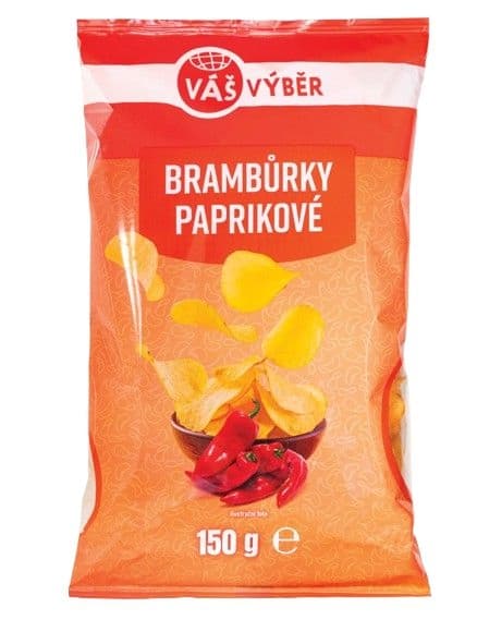 Váš Výběr Brambůrky paprikové 150g