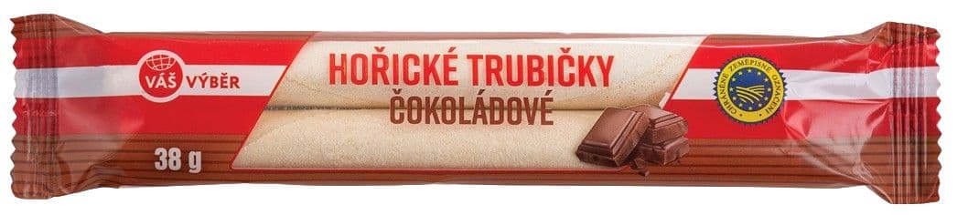Váš Výběr Hořické trubičky čokoládové 38g