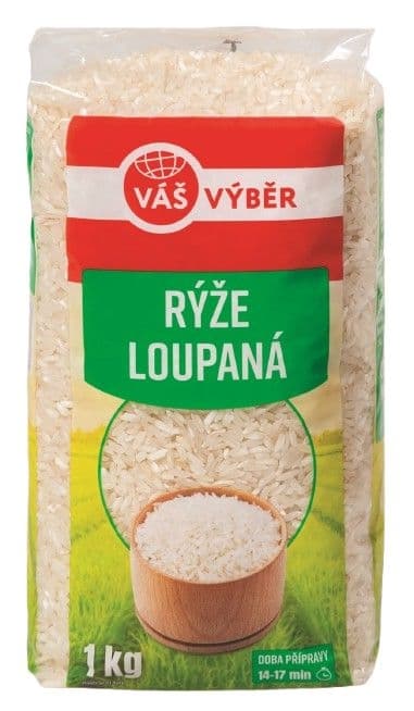Váš Výběr Rýže dlouhozrnná 1 kg