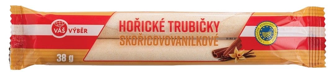 Váš Výběr Hořické trubičky skořicovovanilkové 38g