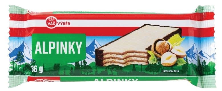 Váš Výběr Alpinky lískooříškové 36g