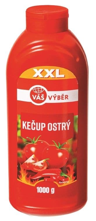 Váš Výběr Kečup ostrý 1000g
