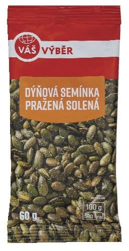 Váš Výběr Dýňová semínka pražená solená 60g