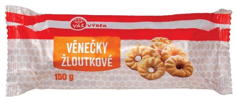 Váš Výběr Věnečky žloutkové 150g