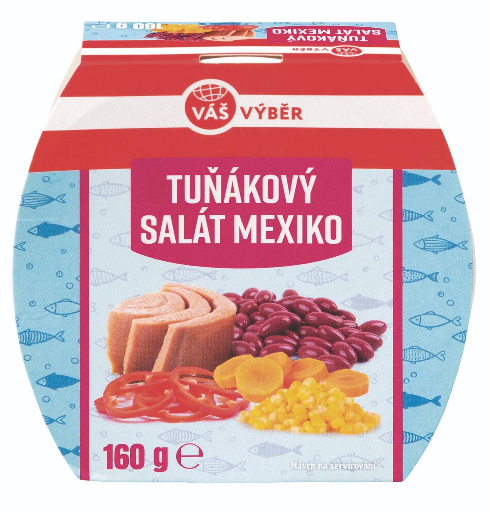 Váš Výběr Tuňákový salát Mexiko 160g