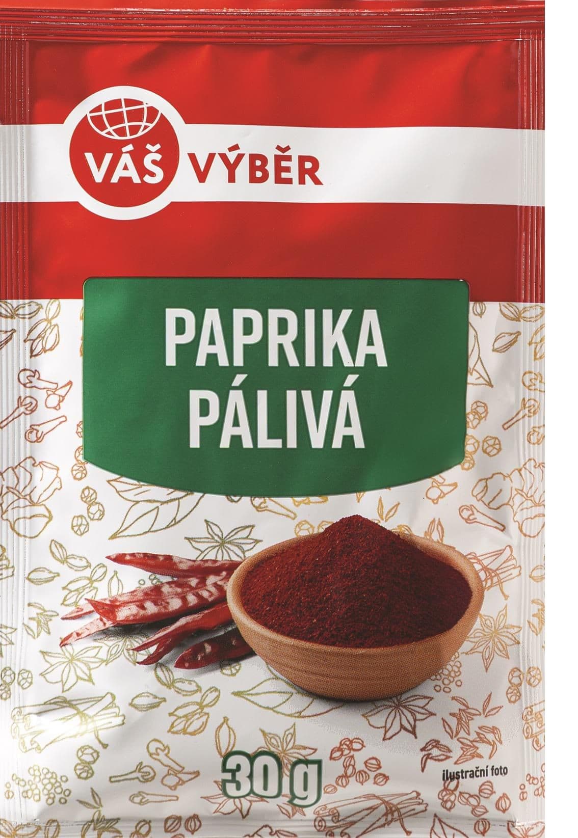 Paprika pálivá mletá 30 g