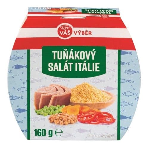 Váš Výběr Tuňákový salát Itálie 160g