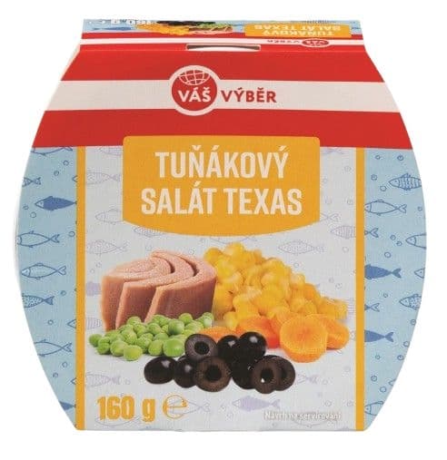 Váš Výběr Tuňákový salát Texas 160g