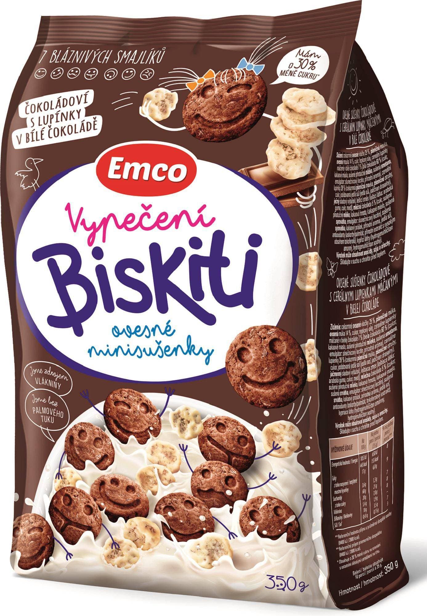 Emco Biskiti čokoládové 350 g