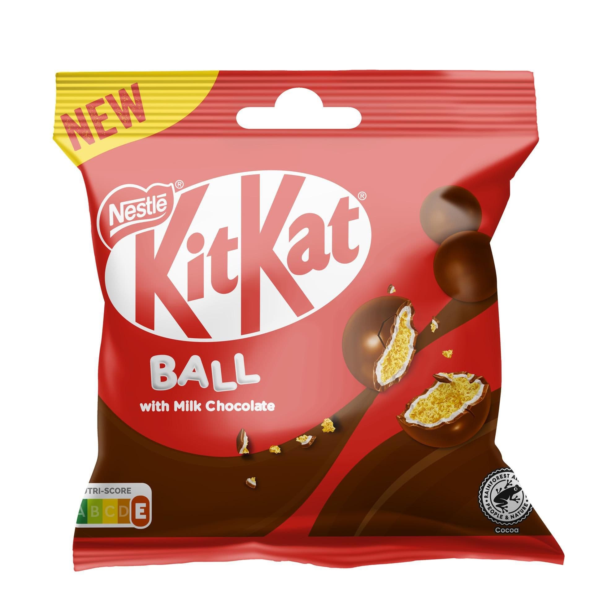 KitKat Ball Cereální Křupiny v mléčné čokoládě 36g