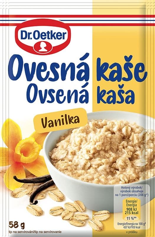 Dr.Oetker Ovesná kaše vanilka 58g