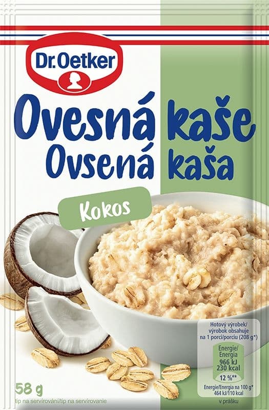 Dr. Oetker Ovesná kaše Kokos 58g