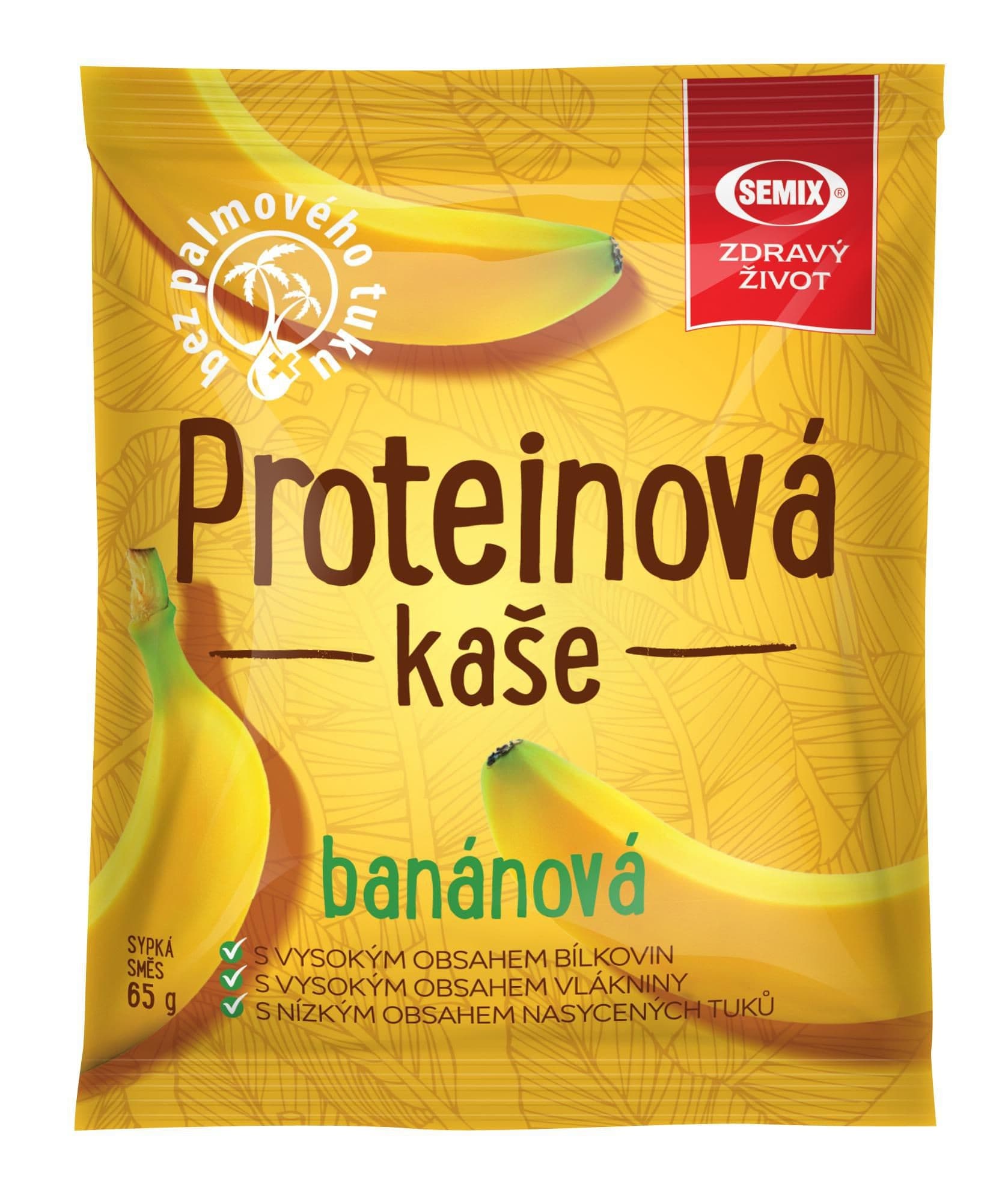 SeMix Proteinová kaše banánová 65 g