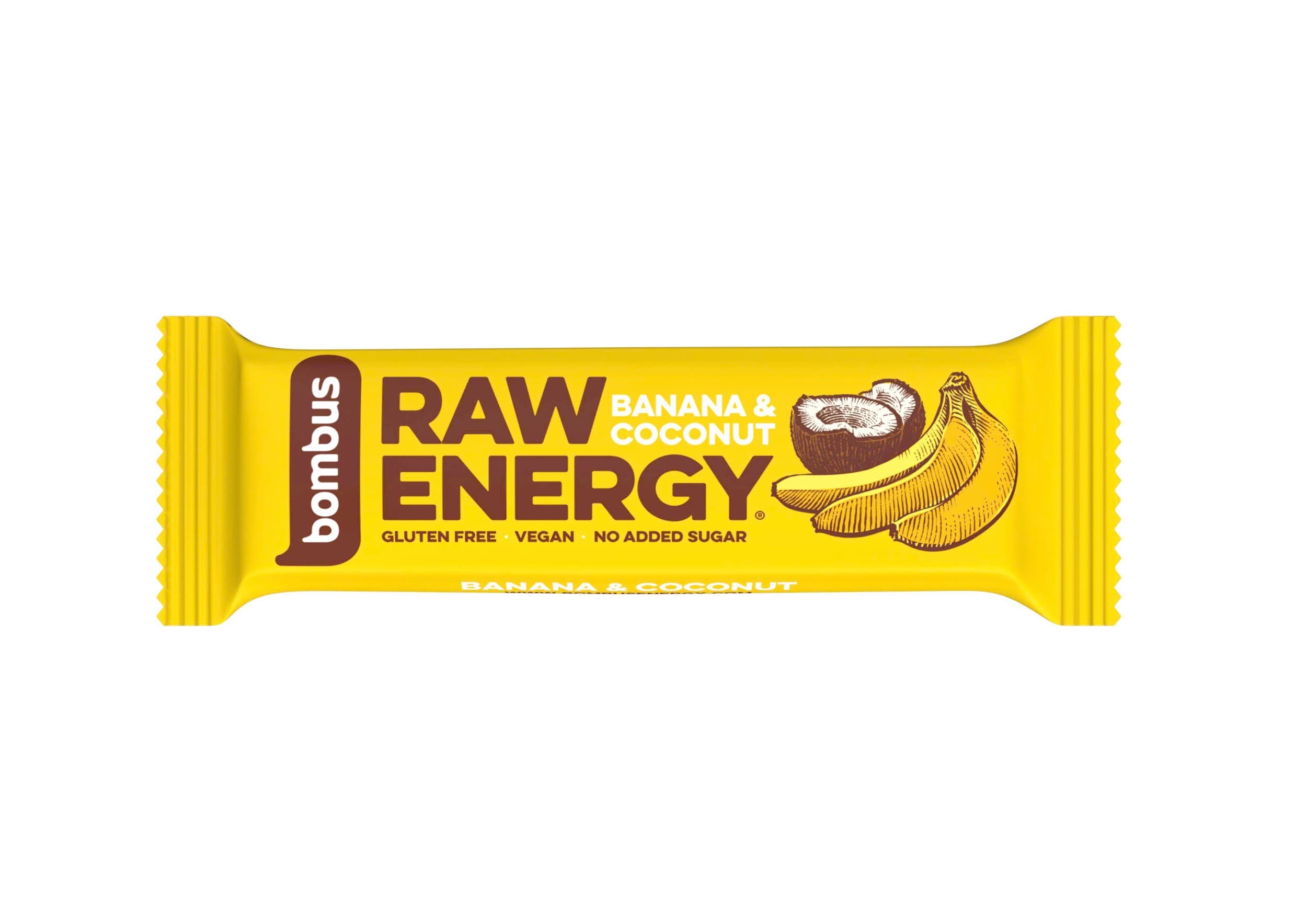 Bombus Raw energy Banana&Coconut 50 g