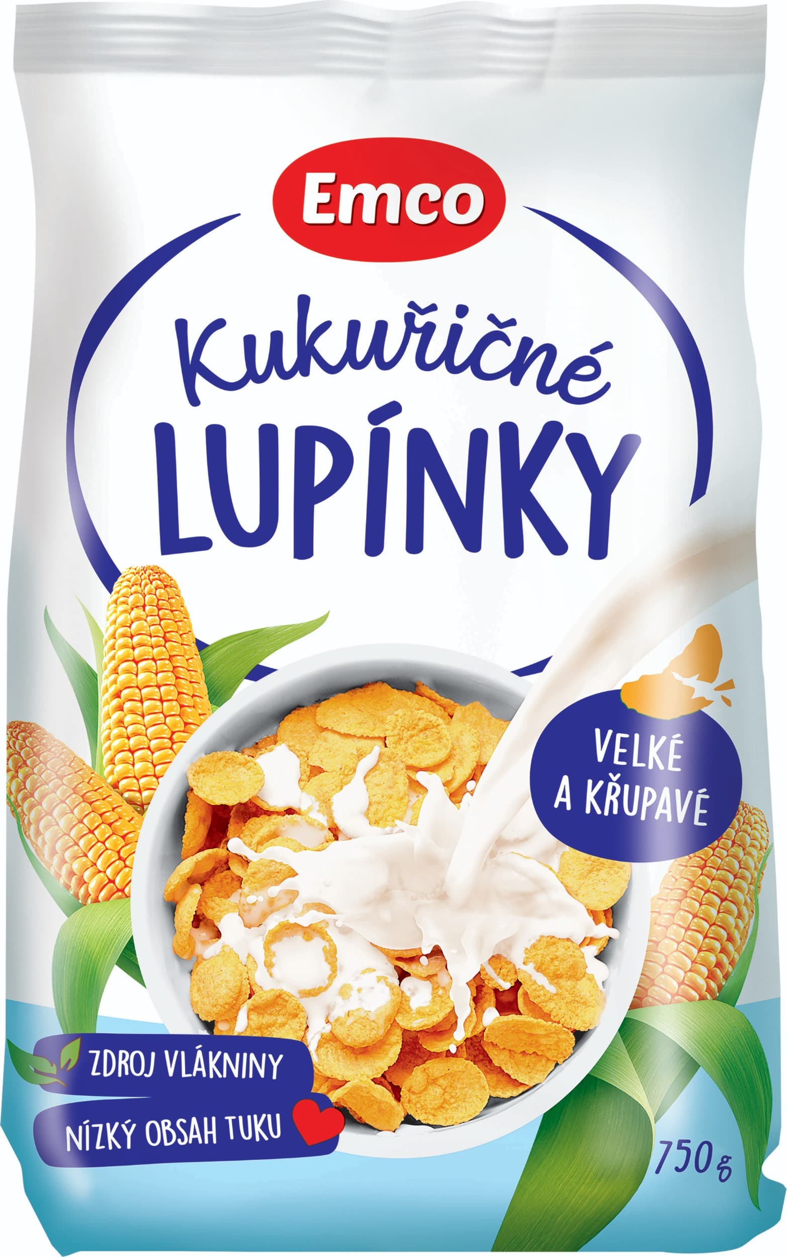 Emco Kukuřičné lupínky 750 g