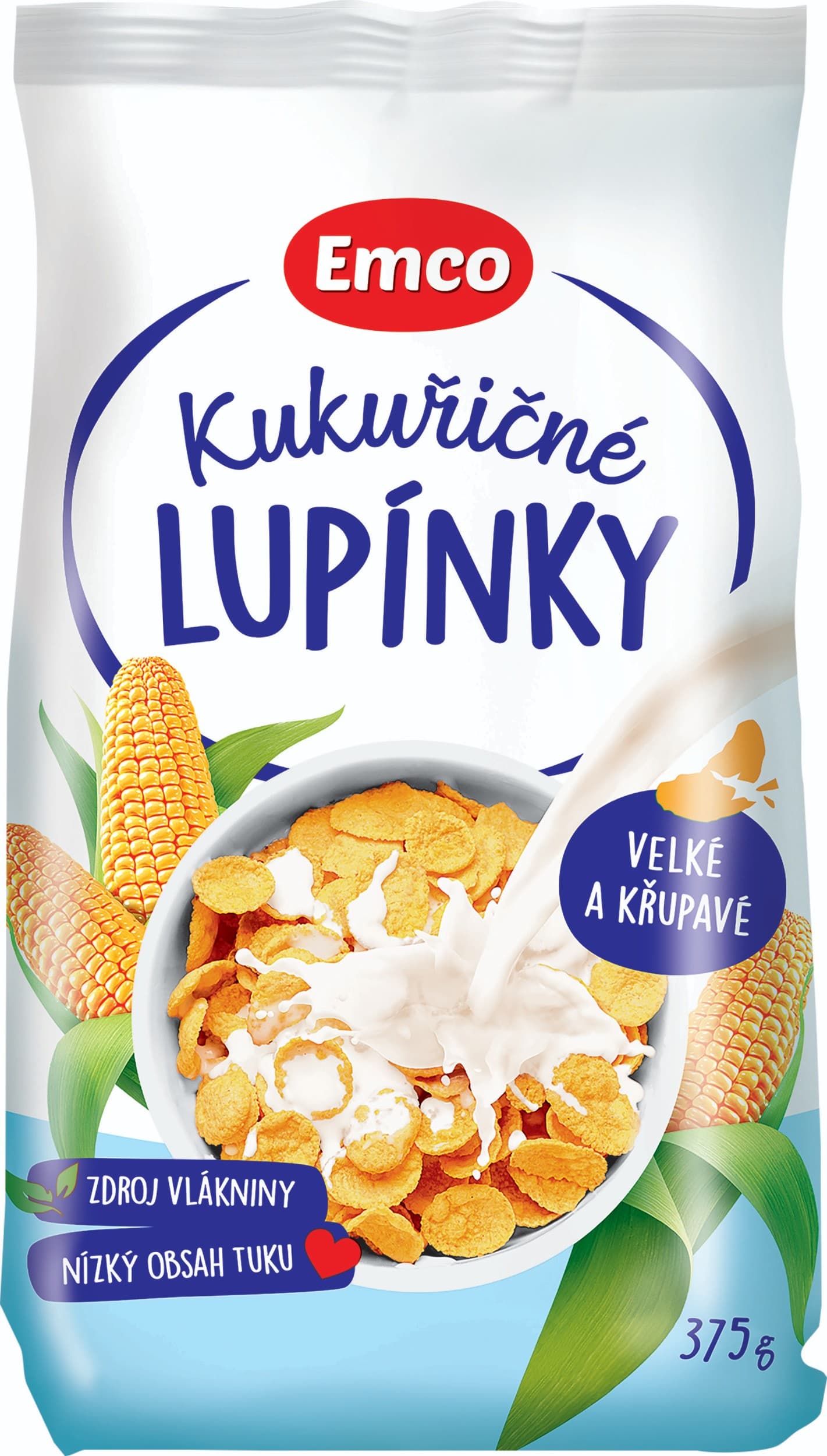 Emco Kukuřičné lupínky 375 g