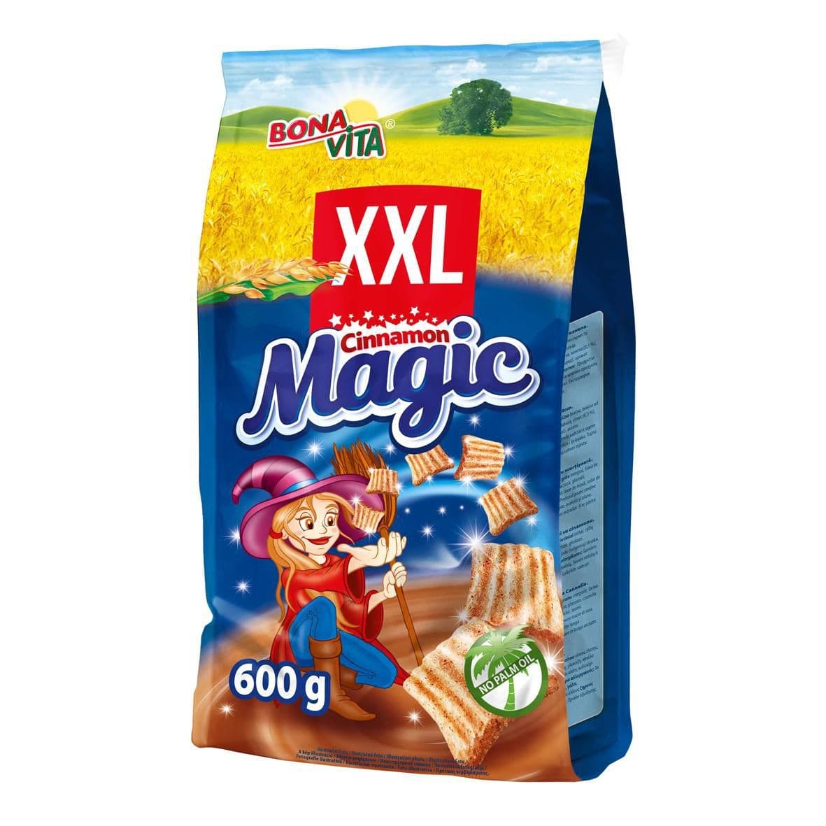 Bona Vita Cinnamon magic obilné čtverečky se skořicí 600 g
