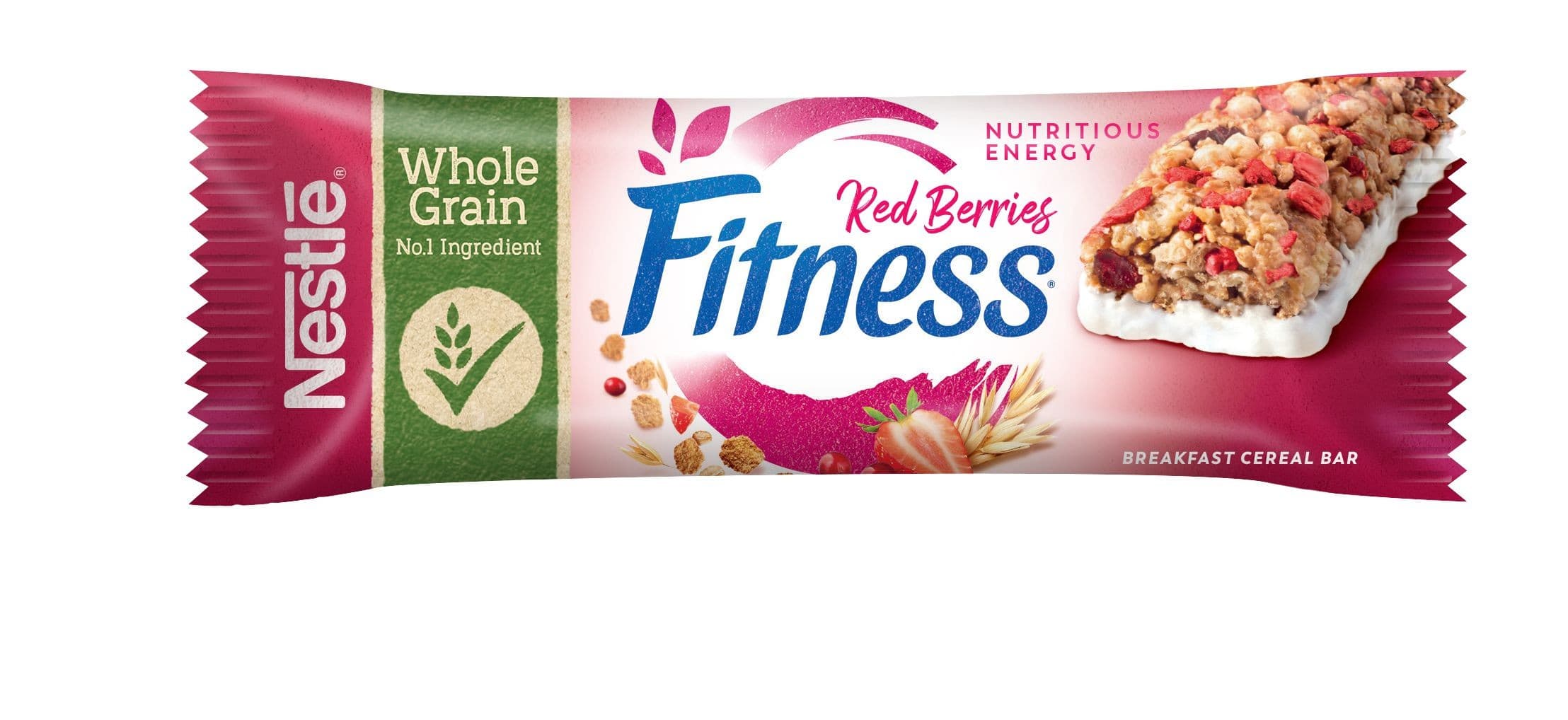 Nestlé Fitness Red Berries cereální tyčinka 23,5 g
