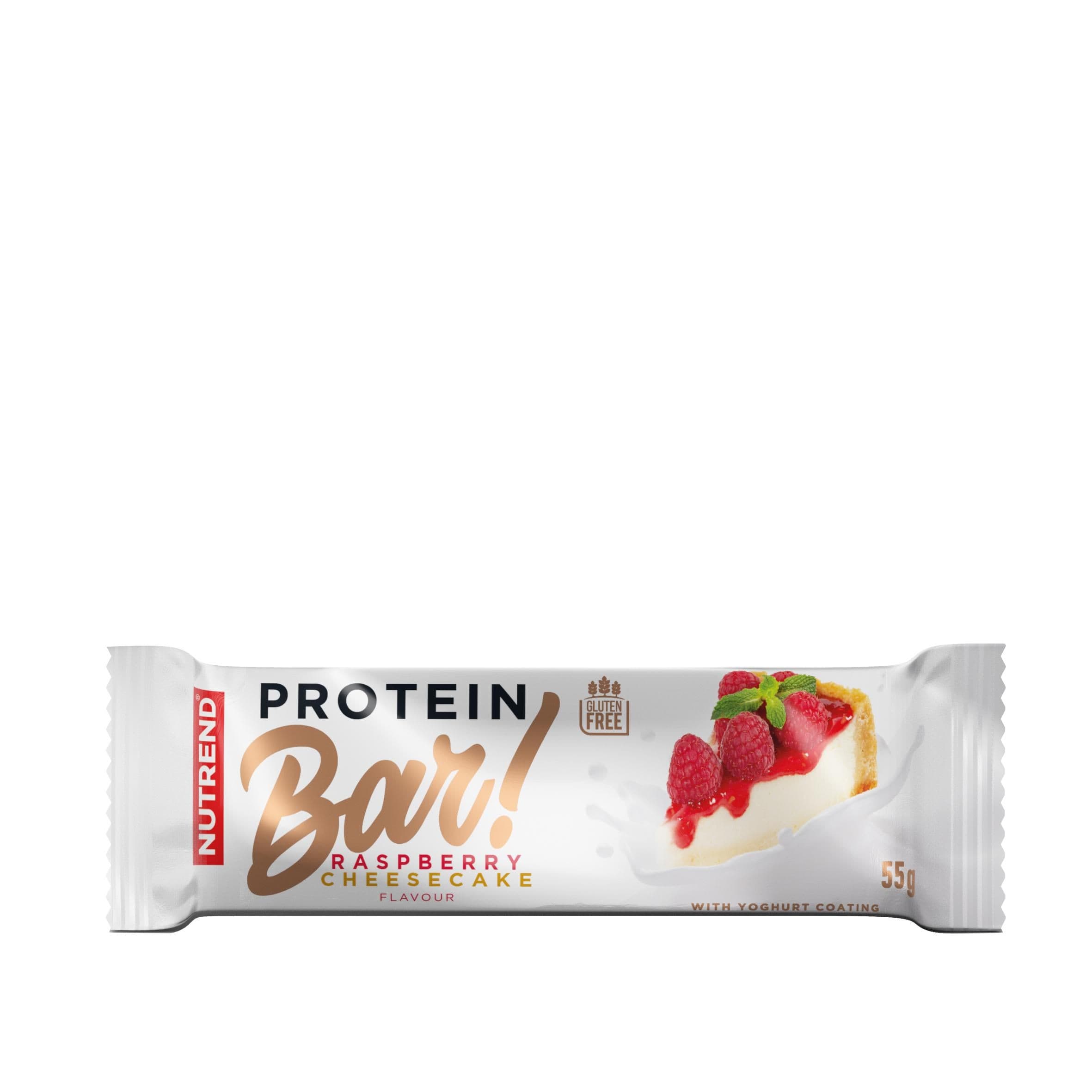 Nutrend PROTEIN BAR! příchuť malinový cheesecake 55g