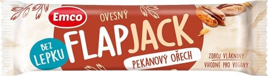 Emco Flapjack pekanový ořech 45 g