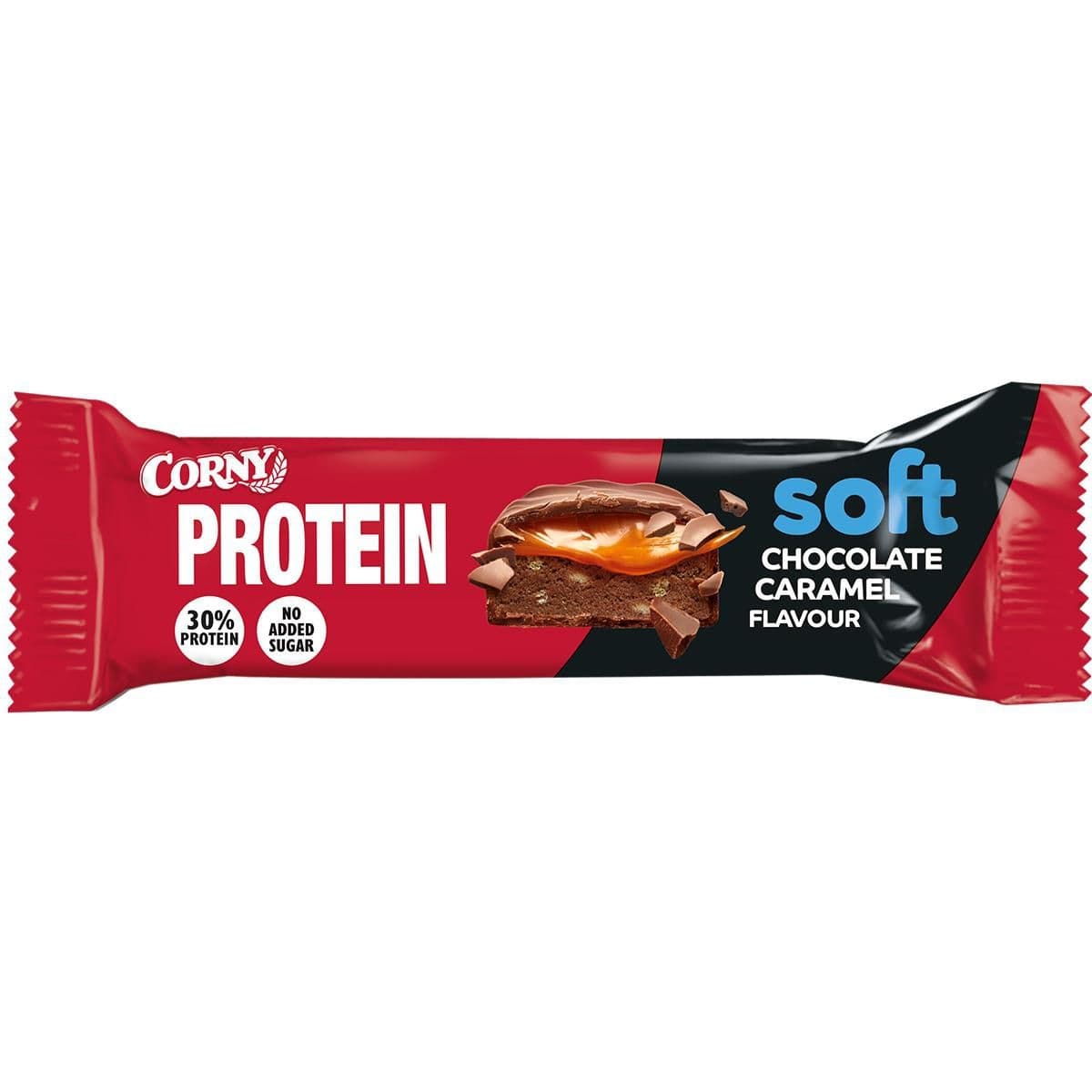 CORNY SOFT proteinová tyčinka Čokoláda-karamel  45g