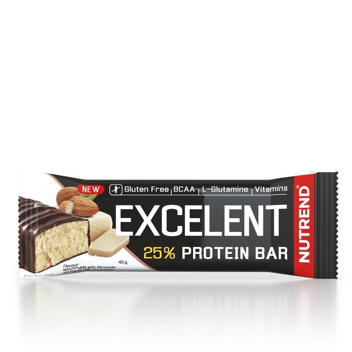 Nutrend Excelent Protein bar příchuť marcipánová s mandlemi 40 g