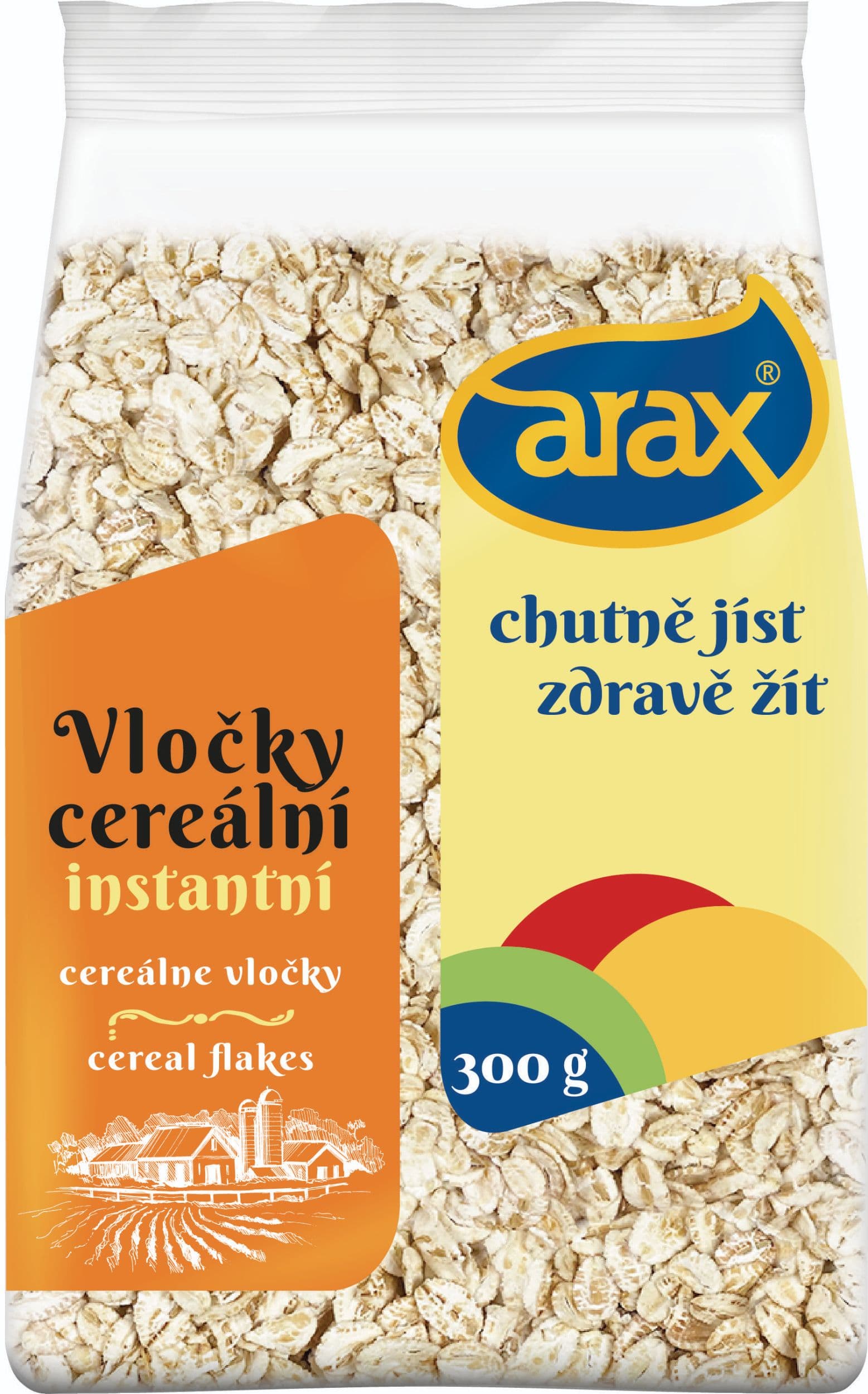 Arax Vločky ječné instantní 300g