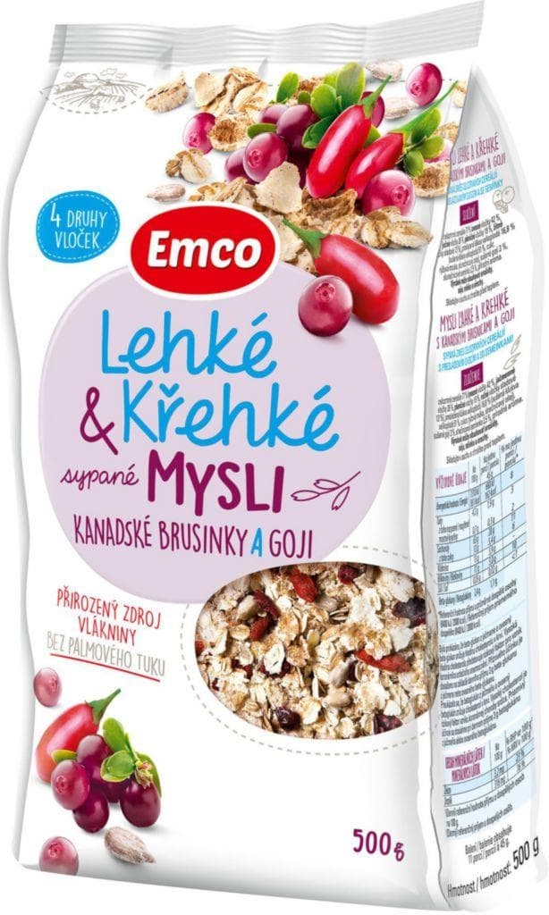 Emco Mysli L&K brusinky, goji 500g