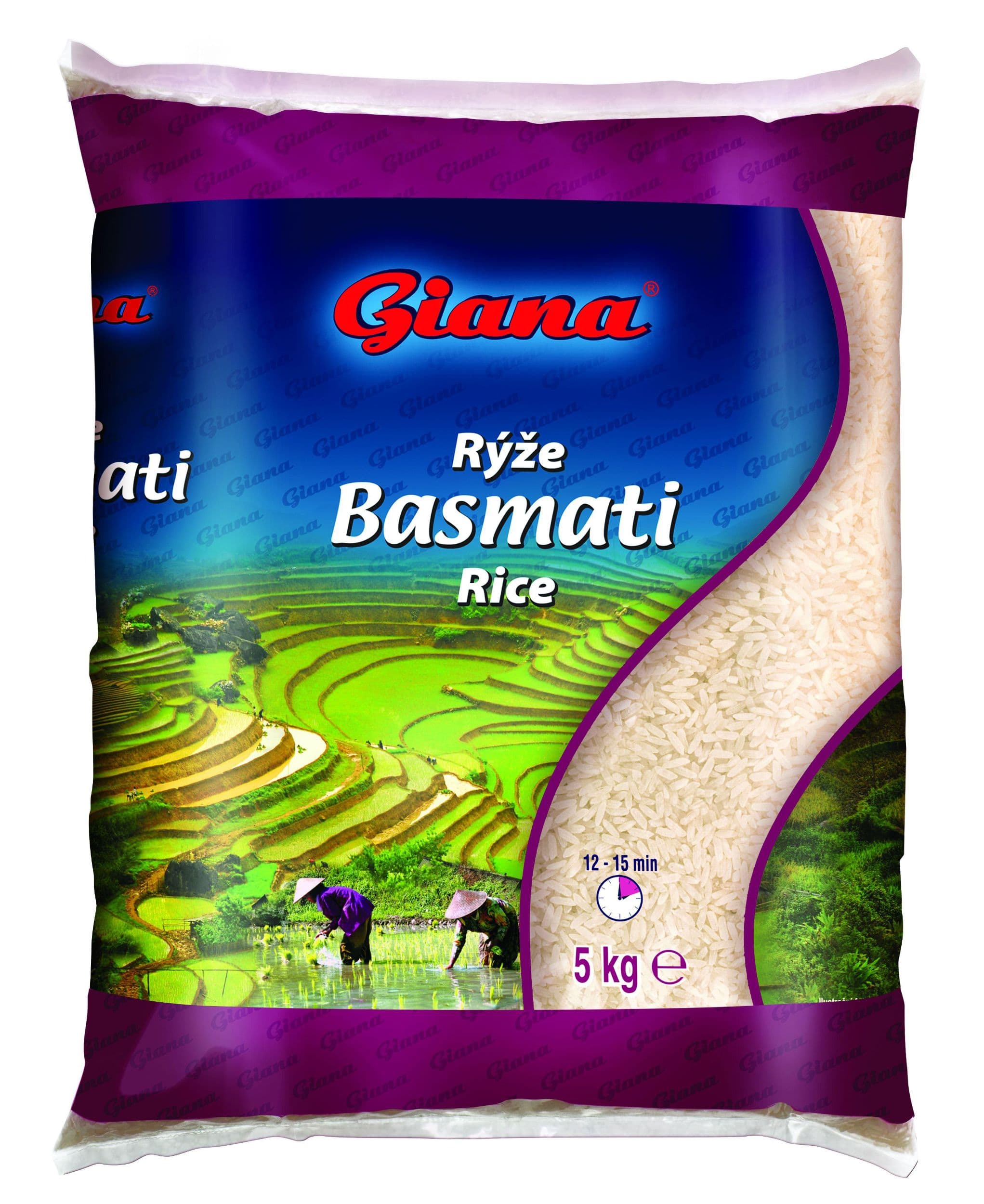 Giana Basmati rýže 5 Kg