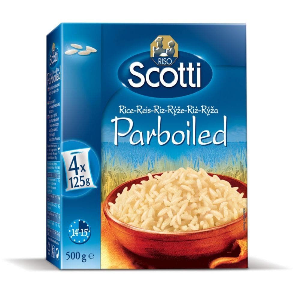 Riso Scotti Style Dlouhozrnná rýže parboiled ve varných sáčcích 4x125 g