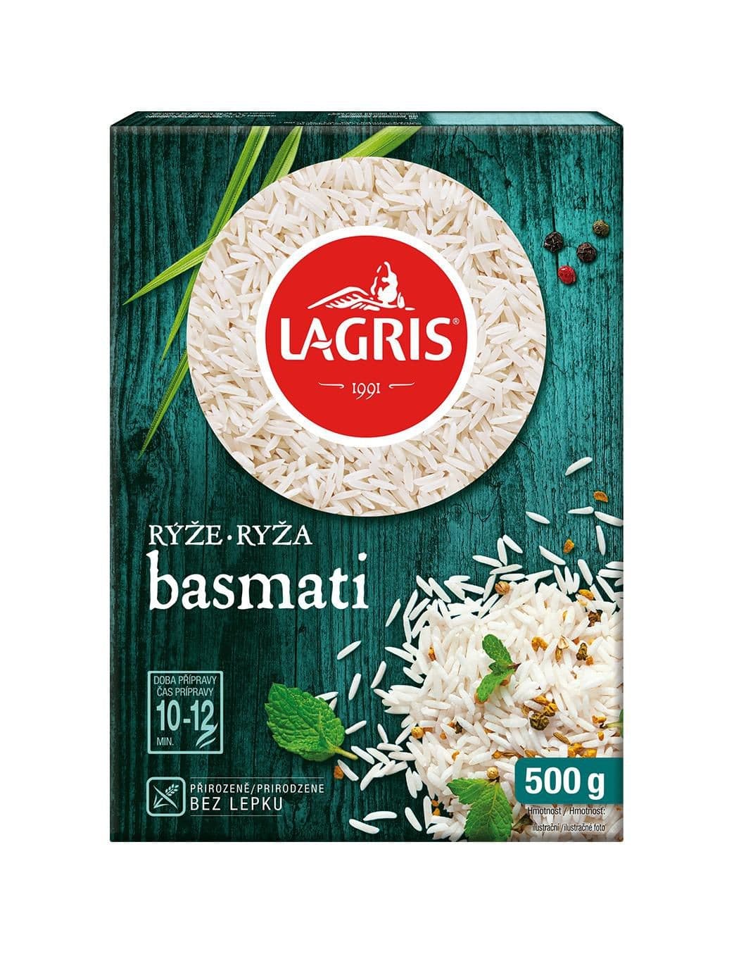 Lagris Rýže basmati dlouhozrnná 500 g