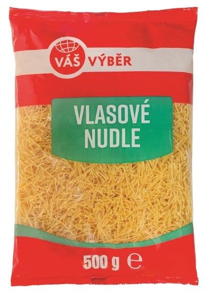 Váš Výběr Vlasové nudle 500g