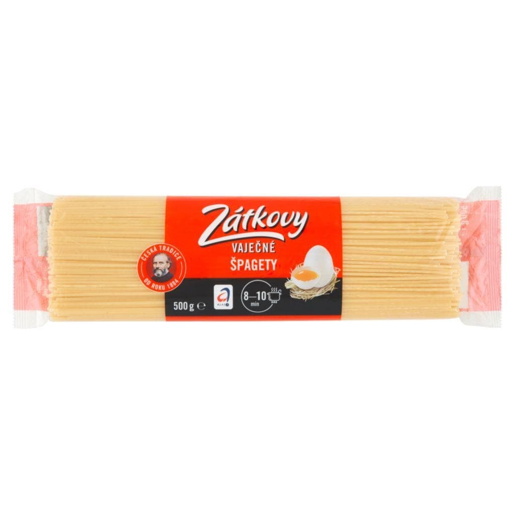 Zátka Vaječné těstoviny špagety 500 g