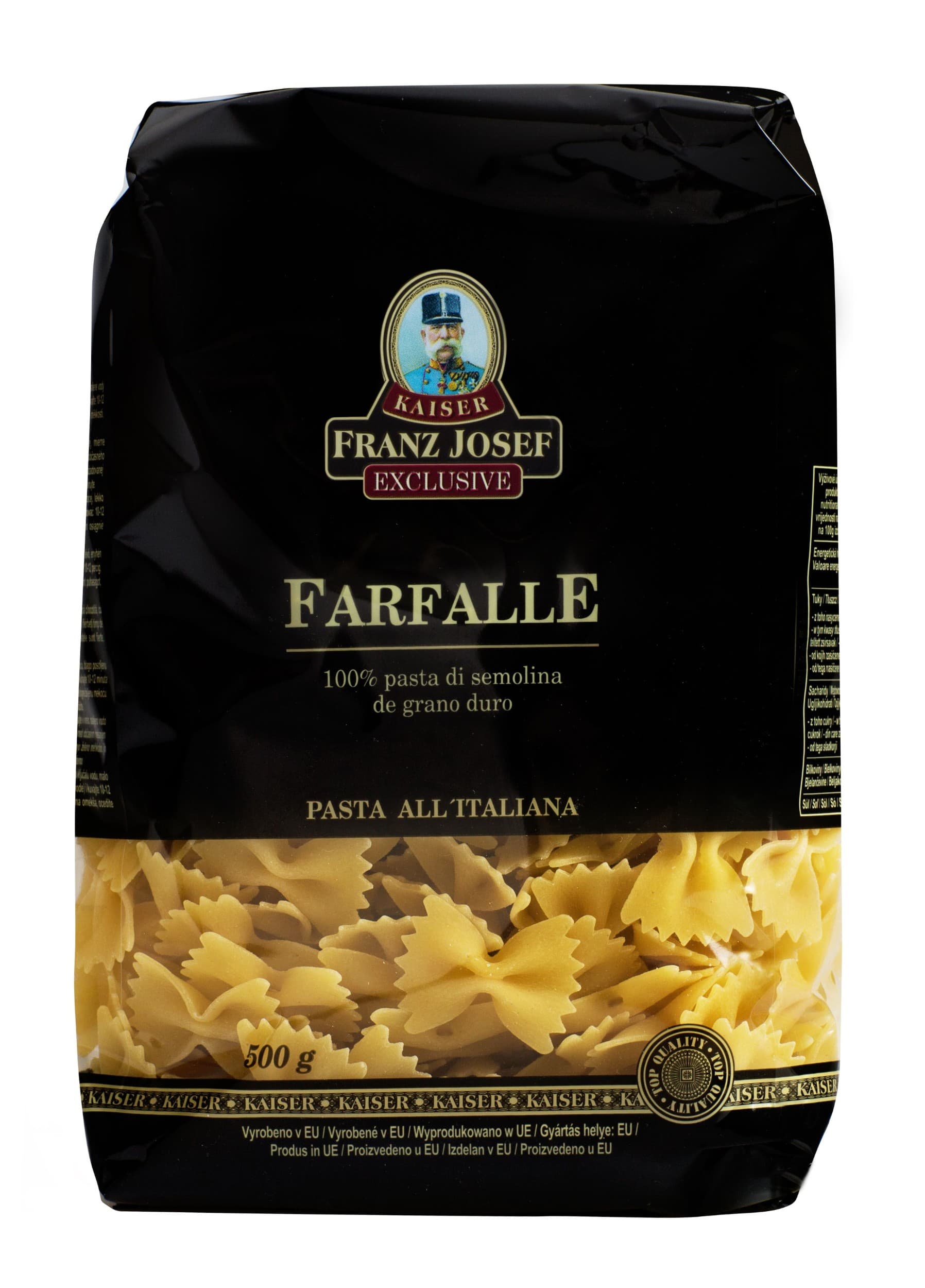 Franz Josef Kaiser Těstoviny Farfalle 500g