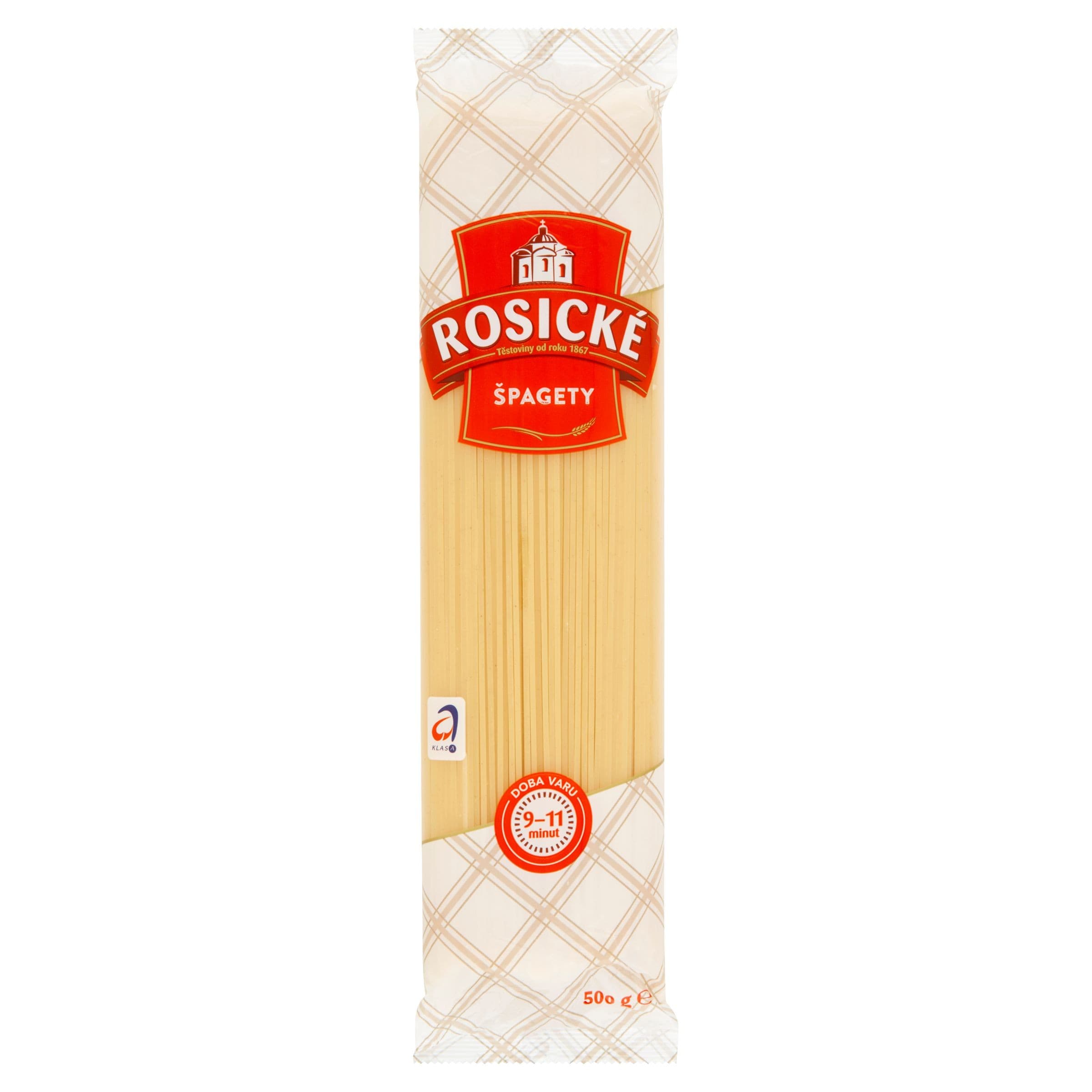 Zátka Rosické těstoviny špagety 500 g