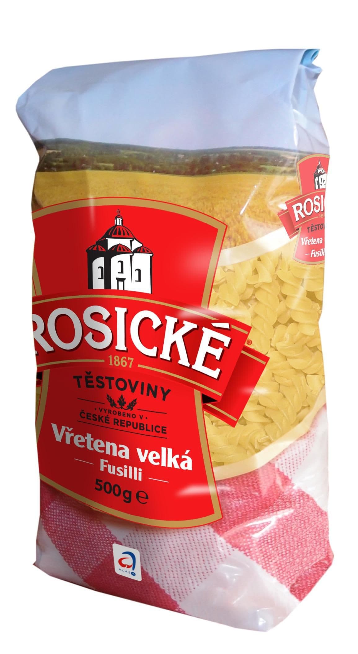 Rosické Těstoviny vřetena bezvaječné 500 g