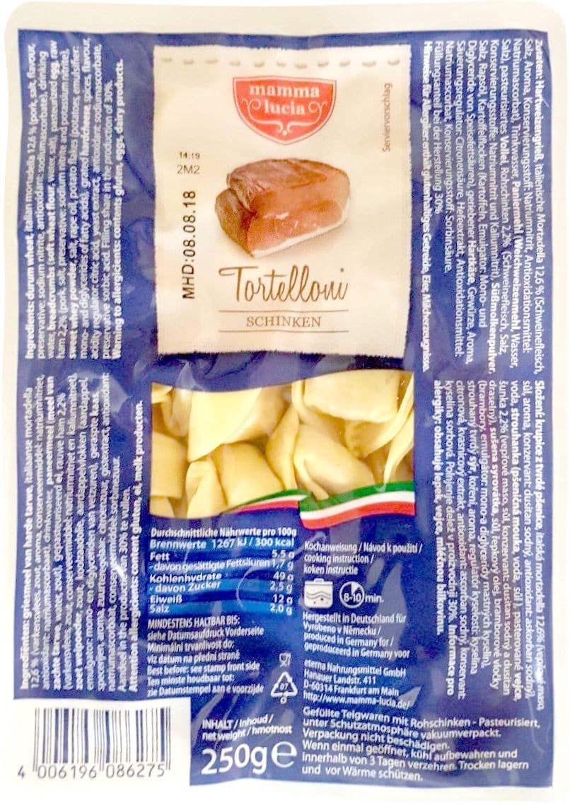 Mamma Lucia Tortelloni šunka 250g