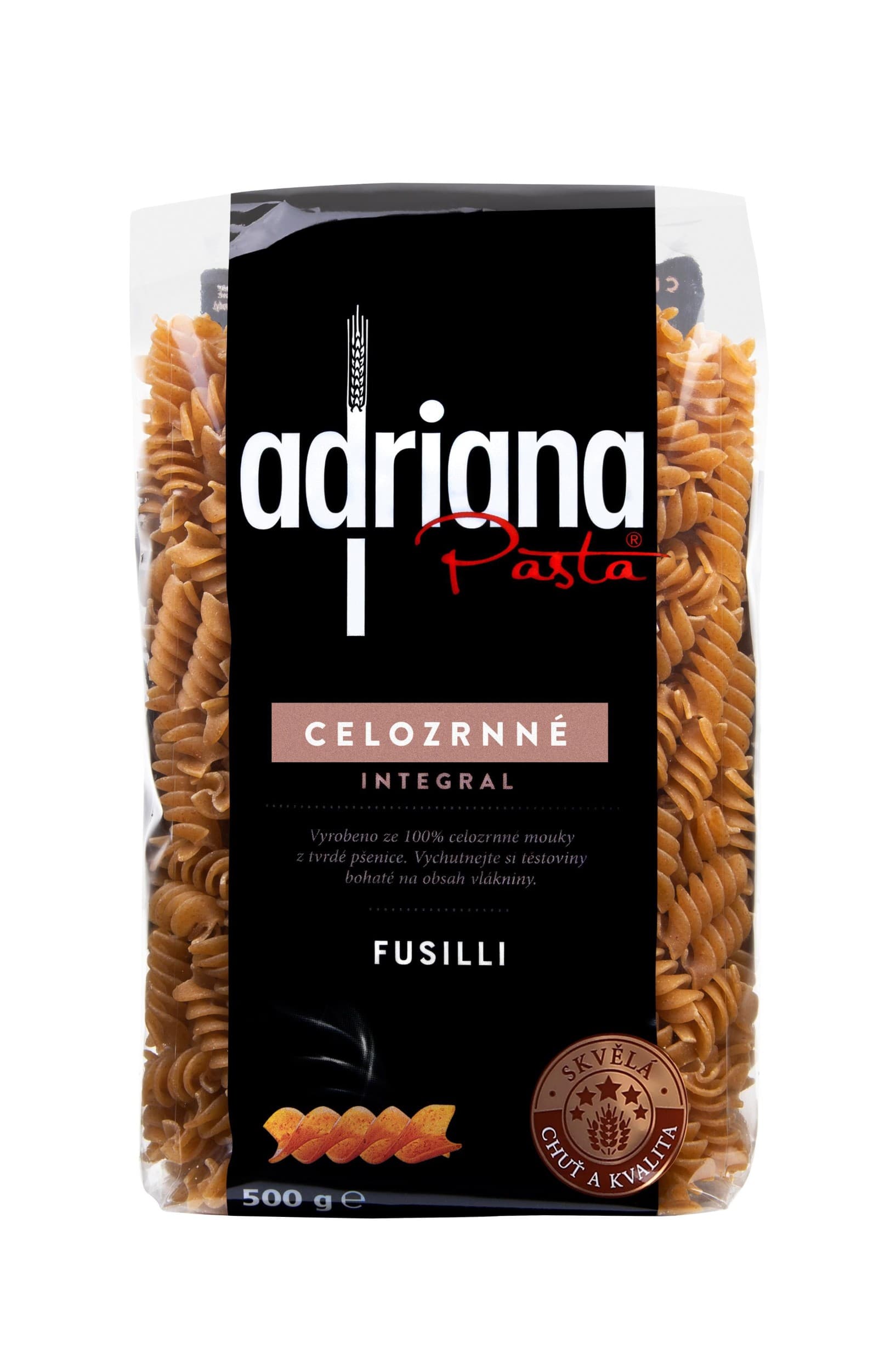 Adriana Fusilli těstoviny celozrnné sušené 500 g