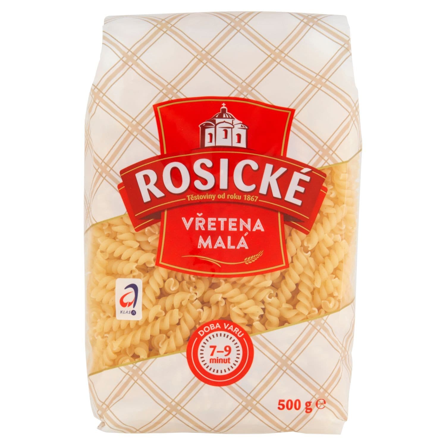 Rosické těstoviny, Vřetena malá 500g