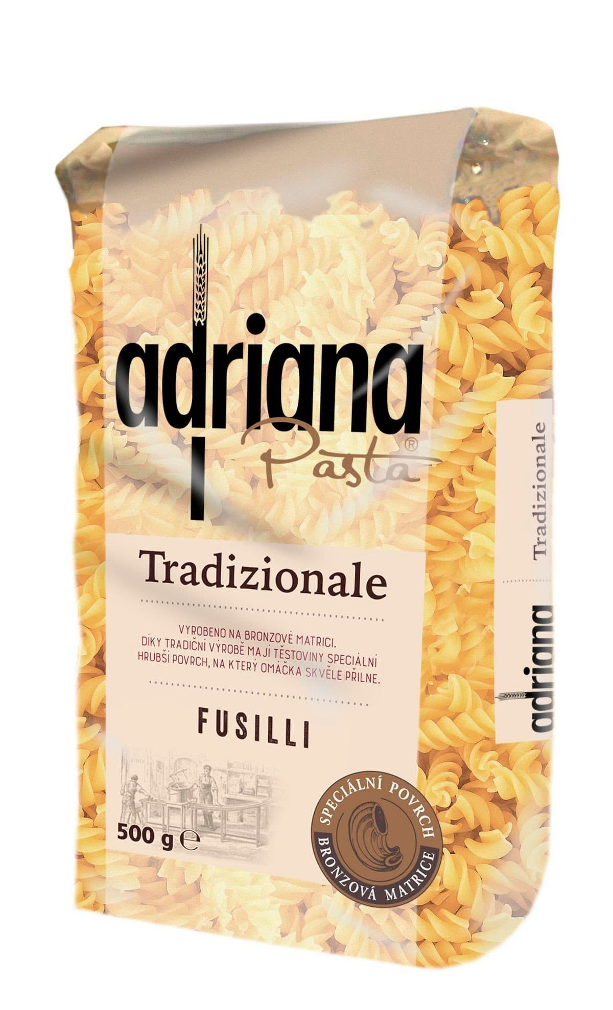 Adriana Tradizionale Fusilli těstoviny semolinové sušené 500g