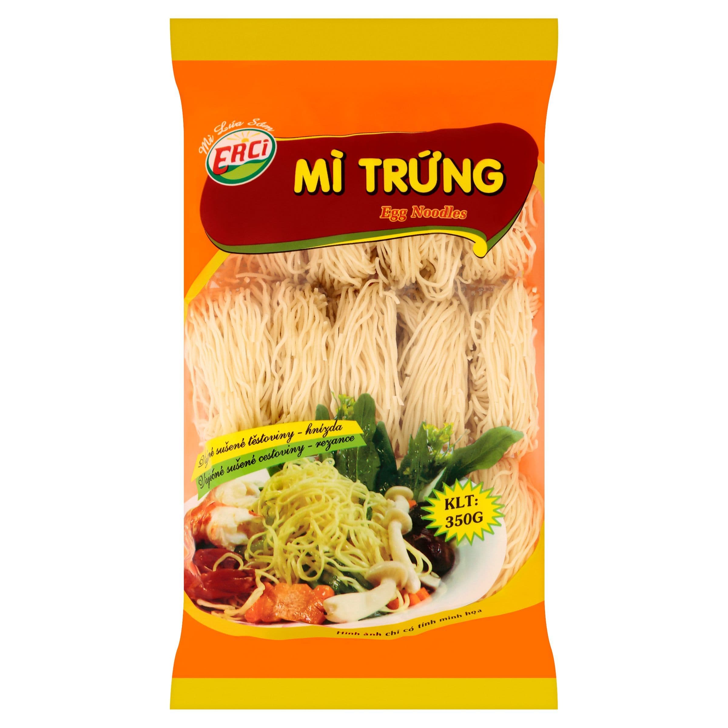 A.T.International Erci Vaječné sušené těstoviny hnízda 350 g