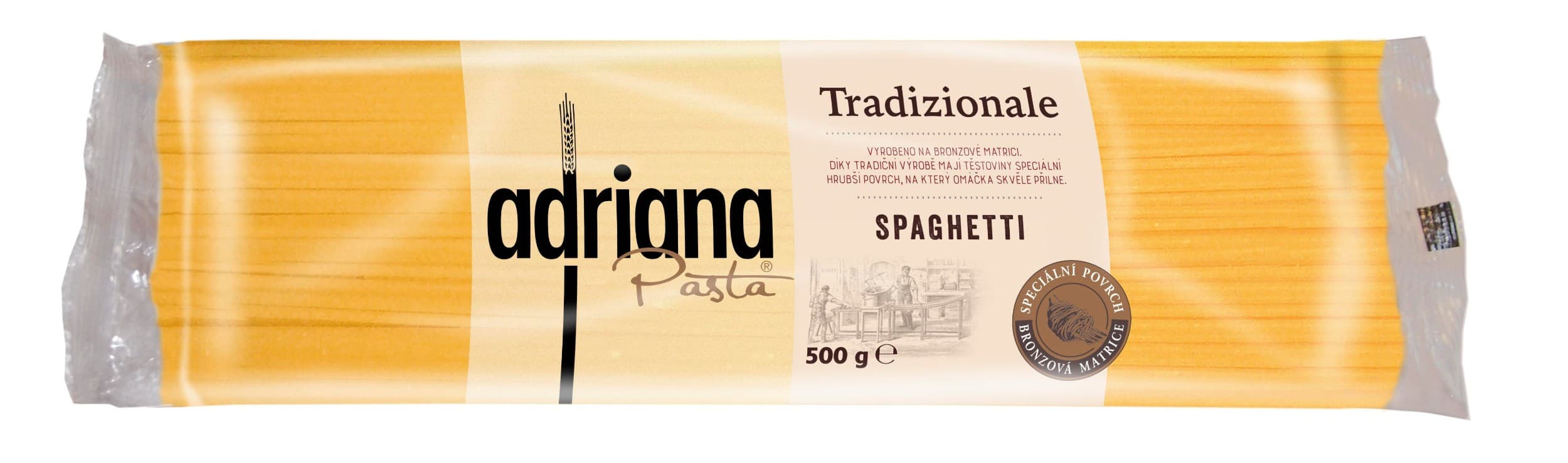 Adriana Tradizionale Spaghetti těstoviny semolinové sušené 500g