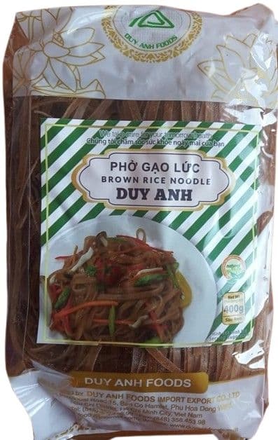 Duy Anh Rýžové nudle široké celozrnné 400g