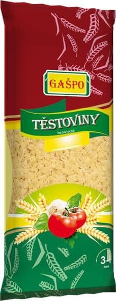 Gašpo Těstoviny bezvaječné písmenka 250 g