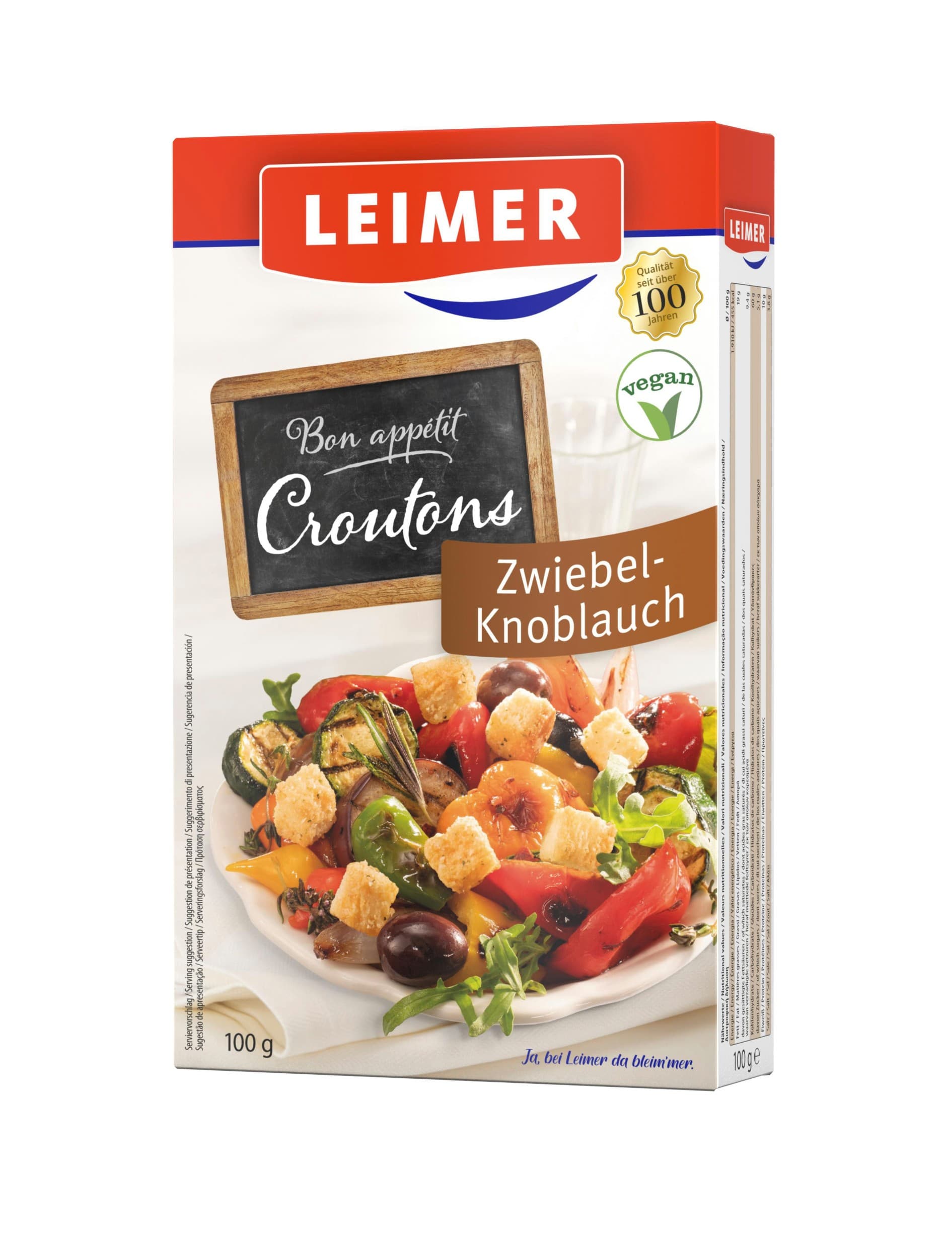 Leimer Krutony cibule a česnek 100g