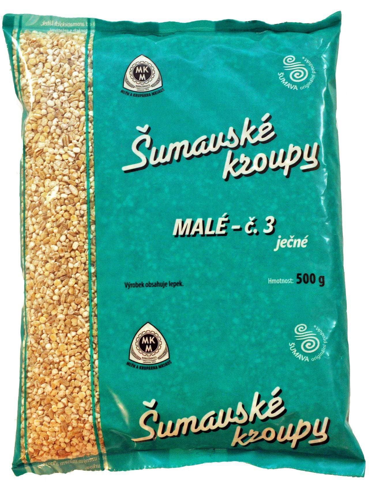 Mlýn a krupárna Mrskoš Šumavské kroupy ječné malé č. 3 500 g