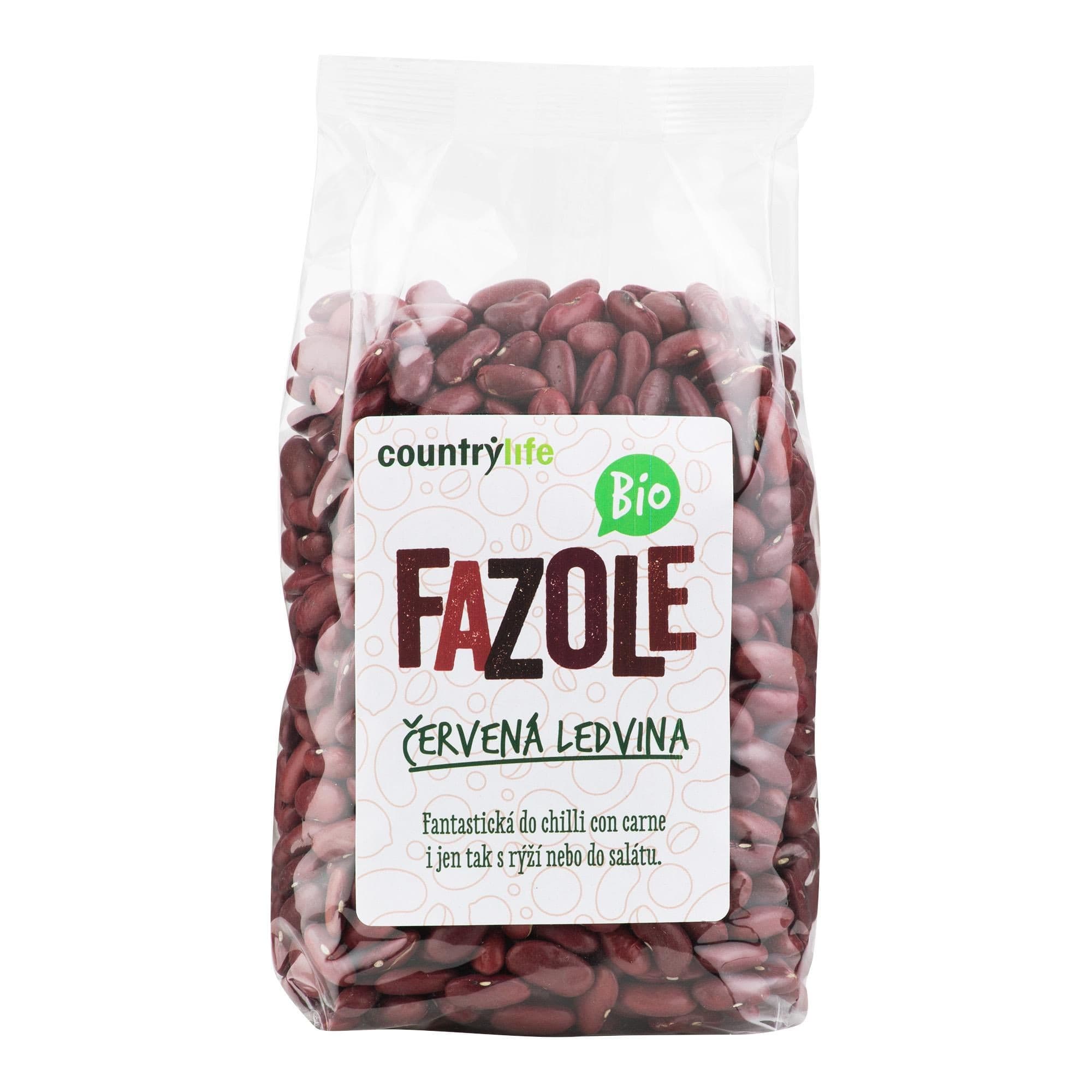 Country Life BIO Fazole červená ledvina 500 g