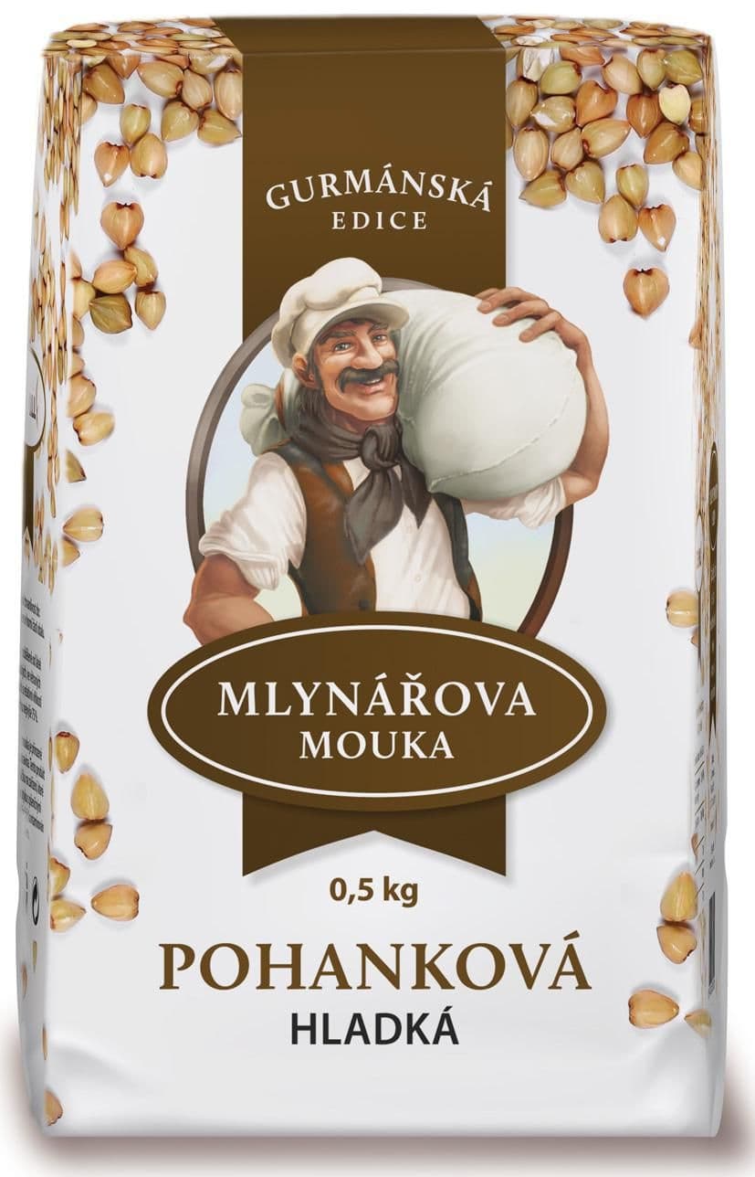 Mlynářova mouka Pohanková mouka hladká 500g