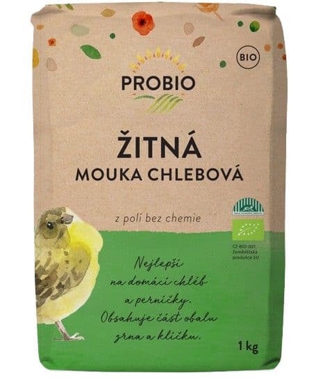 Probio Mouka žitná BIO chlebová 1 kg